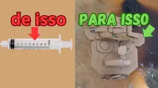 Projeto Macabro: Crie seu Próprio Animatrônico de Seringa com Materiais Simples! (parte1)
