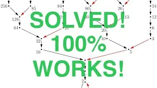 How to Solve the Collatz Conjecture FASTER with Logarithms and Python!🤯 (from a high schooler)