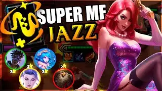 ESSA COMP DE JAZZ FICOU INSANA! BATI TUDO 3 ESTRELAS! TFT SET 10