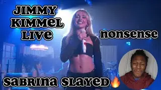 Sabrina Carpenter - Nonsense (Live From Jimmy Kimmel Live! / 2023) (REACTION)