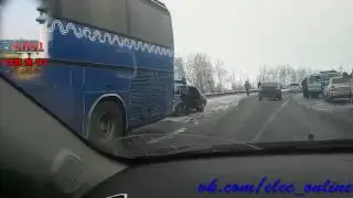 Жесткое ДТП на трассе М4-Дон в Становлянском районе