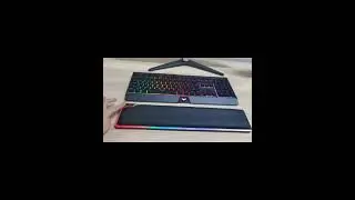Havit Keyboard Wrist Rest RGB Wrist Pad Hand Palm Rest Support Ergonomic Memory Foam forGaming