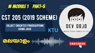 CST 205 | 2019 Scheme | Object Oriented Programming | Module 1 |Part-5|Automated Fire Alarm System..