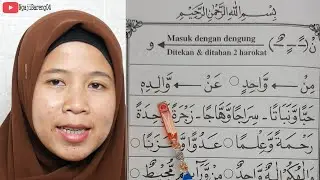 TERBARU BELAJAR MEMBACA IQRO 6 BAGIAN 1 HALAMAN DEPAN VERSI HURUF BESAR VISUAL TATAP MUKA PENGAJAR