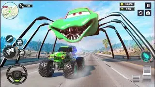 MONSTER TRUCK GAME : STUNT HERO FEATURE SIMULATOR 3D  : ANDROID GAMEPLA VIDEO #7@TMGemar-ep3fq  #car