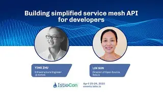 Building simplified service mesh API for developers