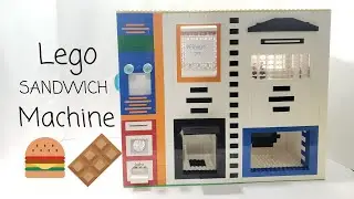 Lego Sandwich Machine with Hershey's chocolate bar