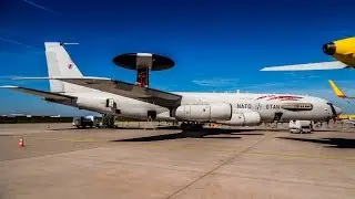 NATO AWACS - Closeup & Interior view