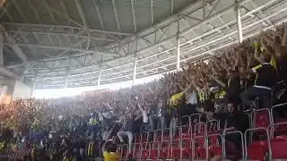 Fenerbahçe Tribünü TT Arena'yı Coşturuyor..