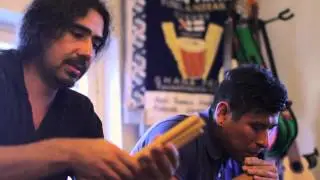 Making a Siku Flute with Daniel Olguín - Sikuri Finland