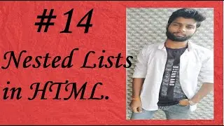 How to Create Nested list or Combining List in HTML | 