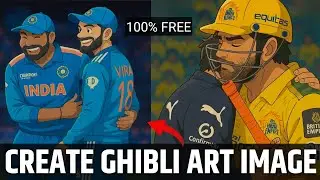 Ghibli art image kaise banaye | | Ghibli Style images Free | Ghibli Style Chatgpt