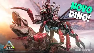 COMO DOMAR RHYNIOGNATHA  E TODAS SUAS HABILIDADES, NOVO DINO DO ARK - ARK: SURVIVAL EVOLVED