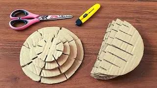 Шар из картона. Картоннан жасалған шар!  Тез, әрі оңай жасалынады