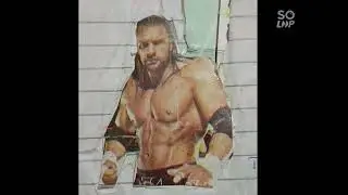 WWE VINTAGE TRIPLE H/WWE TRIPLE H/WWE STICKER COLLECTIONS #wwe