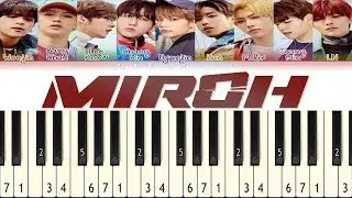 Stray Kids(스트레이 키즈) – Miroh (piano tutorial) synthesia acoustic