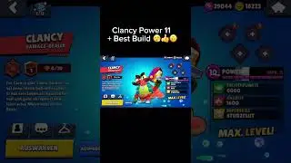 Clancy Power 11 and Best Build 😍 #clutch #clutchgod #brawlstars #stbancal #c #cool