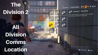 The Division 2 - All Division Comms Location ( All Collectibles )
