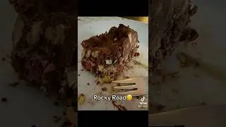 Yummy rocky road cake tutorial!😋 #baking