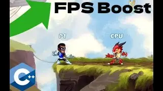 Brawlhalla FPS booster/res changer