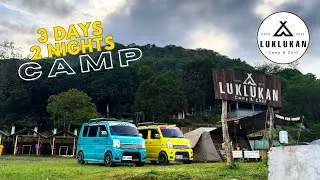 Unang Camping sa taong 2025 | Luklukan Camp & Chill | Tanay Rizal | Mini Van Life  | Camp with Kiffy