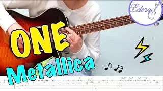 One - Fingerstyle Guitar Tutorial Teaser -  Metallica