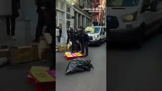 WILD VIDEO: Anti-ICE protest in Manhattan