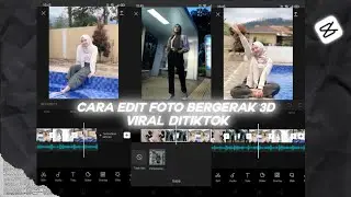 Cara Edit Foto Bergerak 3D Zoom Di Capcut Viral Di Tiktok
