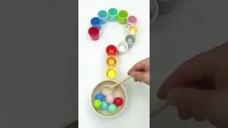 Satisfying Color Sorting ASMR #asmr #satisfying