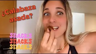 Calabazas asadas! Snack es perfecto! Ideal para personas que cuidan su peso!