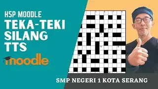 Teka Teki Silang H5P di Moodle