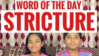 stricture | stricture meaning | stricture pronunciation