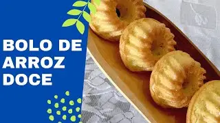 BOLO DE ARROZ DOCE...SUPER RÁPIDO
