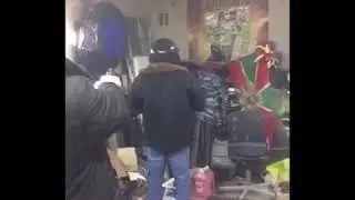 Что будет если выстрелить из травмата через дублёнку?