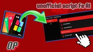 unofficial script Fe AI | go to pin comment to try the script and credit to Bloodyhax