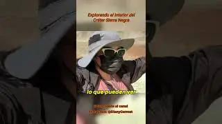 EXPLORANDO interior del Cráter Mina de Azufre, VOLCÁN Sierra Negra | Islas Galápagos | ISLA ISABELA