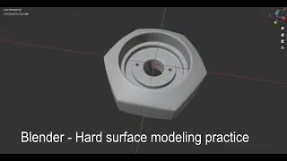 Blender - Hardsurface modeling practice #25