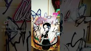 #cake #torta #pastel #series #demonslayer #perdonajes #personalizado #anime