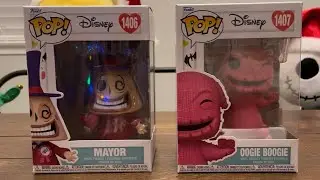 Opening a Oogie Boogie and Mayor Valentine’s Funko Pop