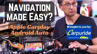 CarPlay / Android Auto on a bike?   Carpuride W702 review