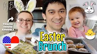 MENU MAKAN PAGI MENJELANG SIANG KHUSUS PASKAH ALA BULE AMERIKA