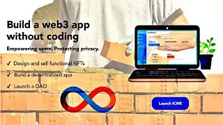 BUILD APPS and SITES without CODING skills on The Internet Computer (ICP)