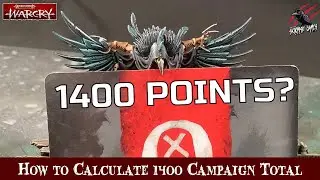 WARCRY CAMPAIGN - 1400 MAXIMUM ROSTER POINTS How Is The 1400 Point Maximum Roster Total Calculated?