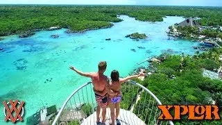 Xplor Park, Mexico! So Many Zip Lines!