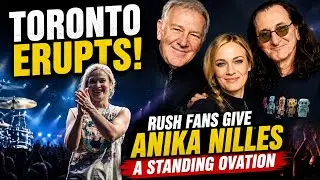 TORONTO ERUPTS AS RUSH FANS GIVE ANIKA NILLES A STANDING OVATION 