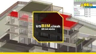 usBIM.clash - Detecção de interferências de modelos BIM (clash detection)