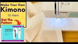 DIY Yukata or Kimono: Perfecting the Hem for a Finished Look (16/17) Last but by no means least
