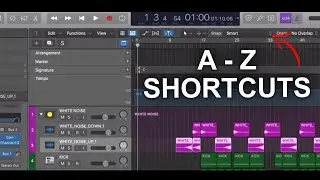 A to Z of Key Commands & Shortcuts to Speed-Up Your Workflow (Music Production in Logic Pro)