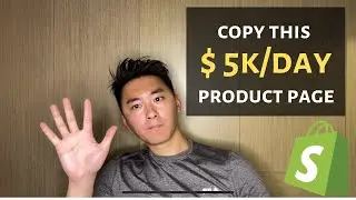 $5K/DAY Product Page Template | Use THIS Product Page Instead Shopify Dropshipping 2020