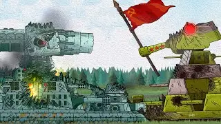 КВ-44 против Карла-44. Бой прошлого – мультики про танки 